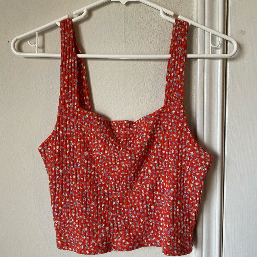Floral Crop Top